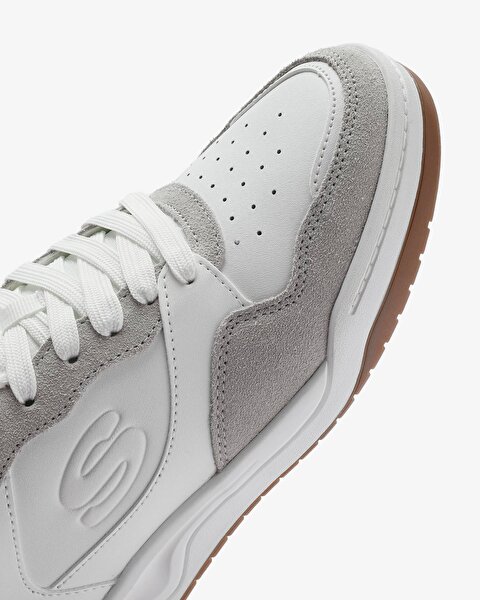 Skechers Koopa - Volley Low Lifestyle Erkek Beyaz Sneakers 183241 WHT-6