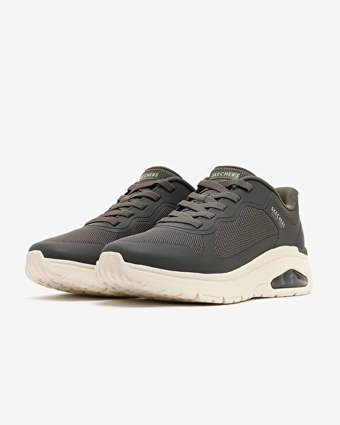Skechers Uno Flex - Uno Flex Slipon Erkek Haki Sneakers 183312 OLV-2