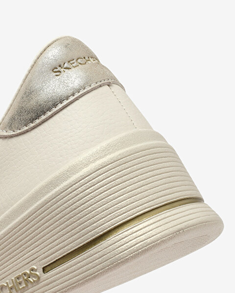 Skechers Hiland - Quite Chic Kadın Bej Sneakers 185170 NTGD-8