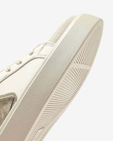 Skechers Hiland - Quite Chic Kadın Bej Sneakers 185170 NTGD-11