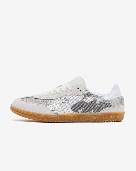 Hotshot-full Glam Kadın Gri Sneakers 185355 SIL