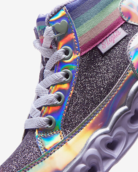 Skechers Heart Lights - Rainbow Diva Büyük Kız Çocuk Mor Işıklı Bot 20272L LVMT-9
