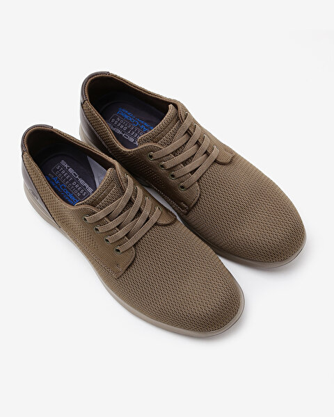 Skechers Darlow  -  Velogo Erkek Bej Günlük Ayakkabı 204090 TPBR-5