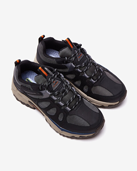 Skechers Terraform  -  Selvin Erkek Siyah Outdoor Ayakkabı 204486 BLK-5