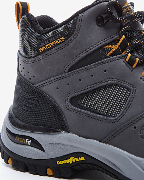 Skechers Arch Fit Dawson  -  Millard Erkek Gri Outdoor Bot 204628 CHAR-6