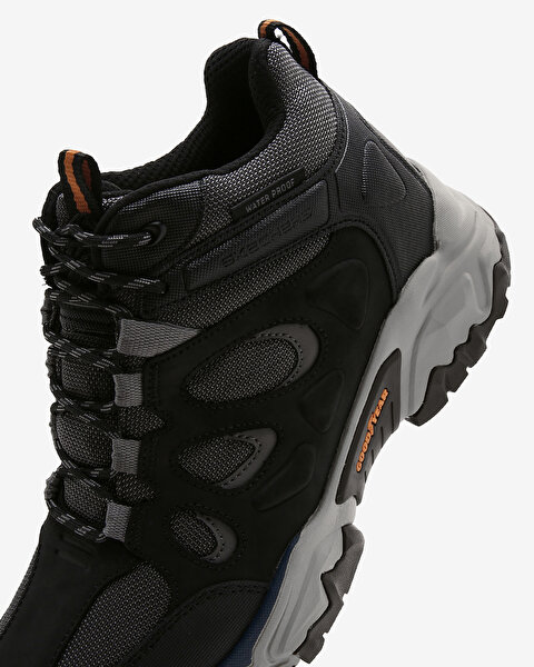 Skechers Terraform  -  Gastoni Erkek Siyah Outdoor Bot 204633 BLK-6