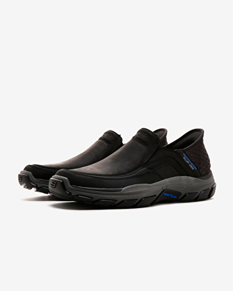 Skechers Slip-ins: Respected - Elgin Erkek Siyah Günlük Ayakkabı 204810 BLK-2