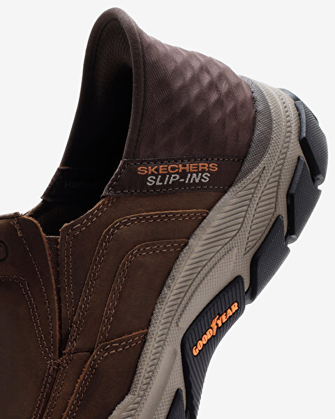 Skechers Skechers Slip-ins Rf: Respected - Elgin Erkek Kahverengi Günlük Ayakkabı 204810 CDB-8