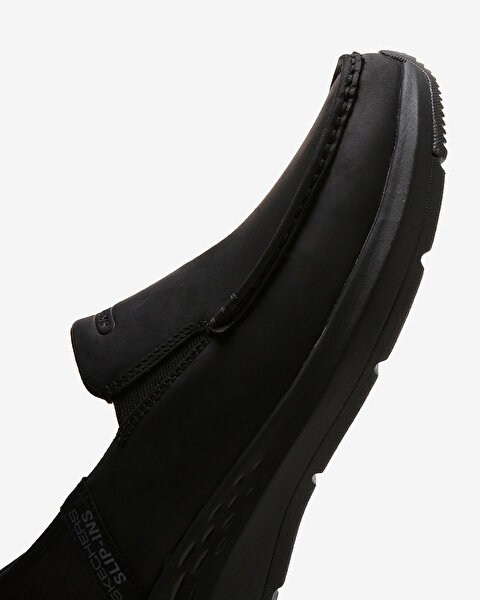Skechers Slip-ins:parson - Oswin Erkek Siyah Günlük Ayakkabı 204866 BBK-8