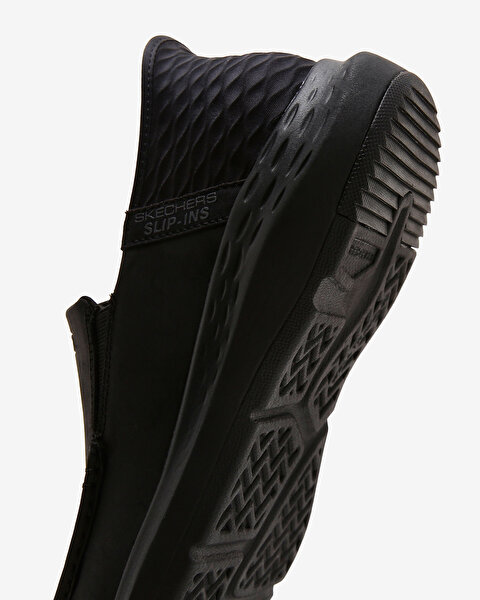 Skechers Slip-ins:parson - Oswin Erkek Siyah Günlük Ayakkabı 204866 BBK-7