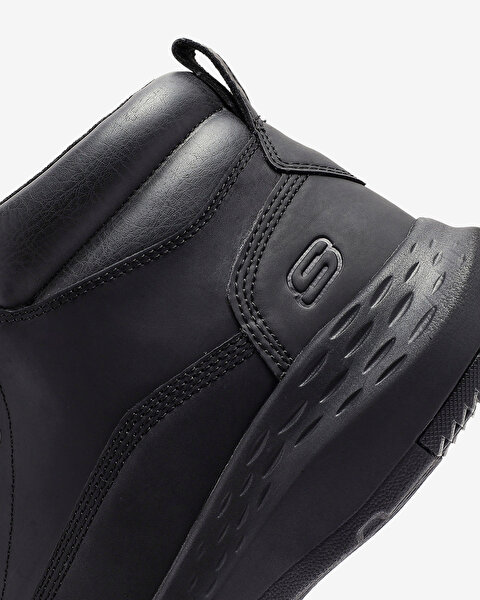 Skechers Relaxed Fit: Parson - Ederic Erkek Siyah Bot 205175 BLK-12