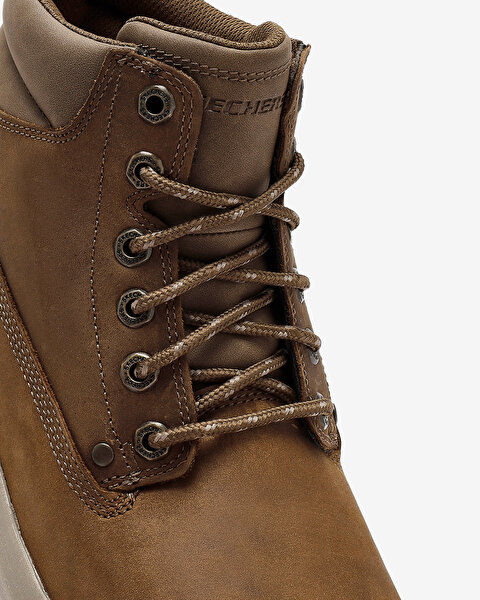 Skechers Relaxed Fit: Parson - Ederic Erkek Bej Bot 205175 DSRT-10