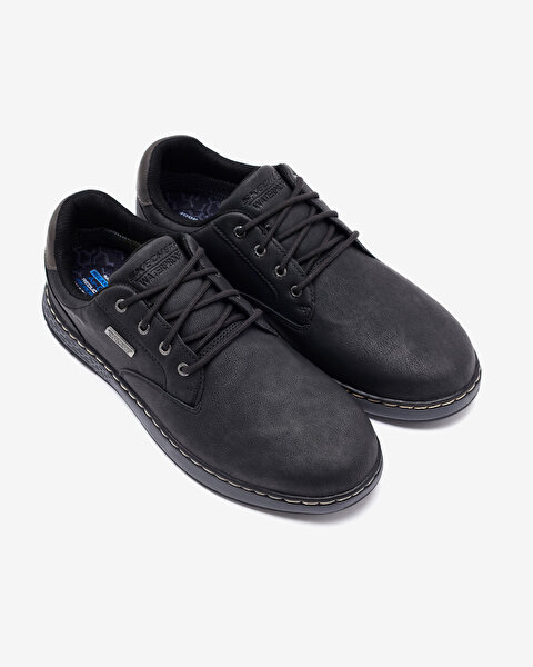 Skechers Garlan - Pryor Erkek Siyah Günlük Ayakkabı 205234 BLK-5