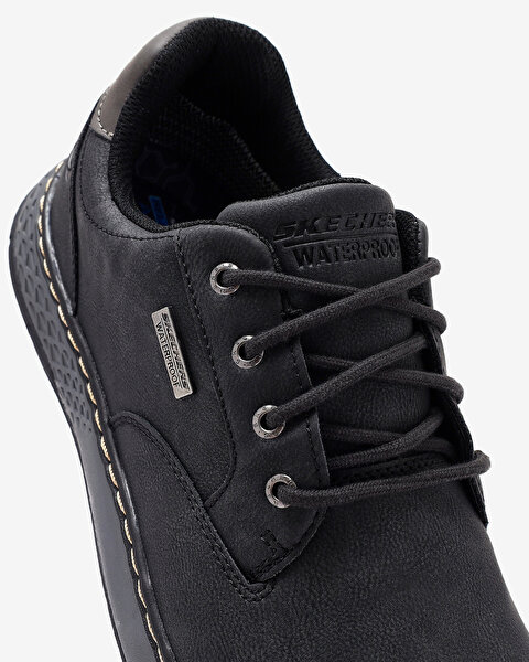 Skechers Garlan - Pryor Erkek Siyah Günlük Ayakkabı 205234 BLK-6