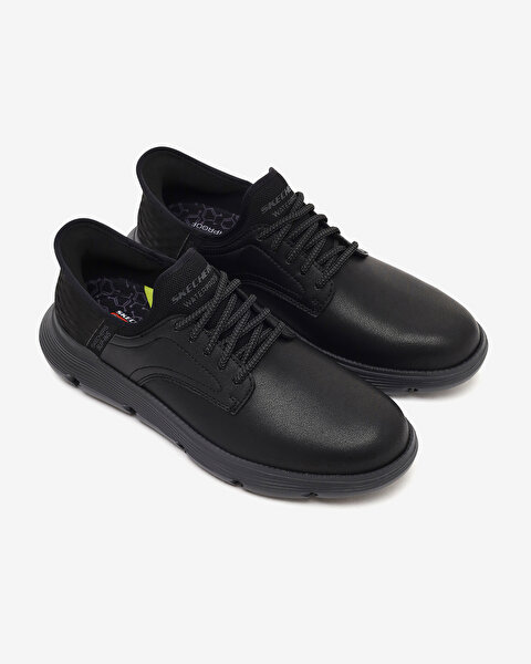 Skechers Garza Erkek Siyah Günlük Ayakkabı 205278 BBK-5