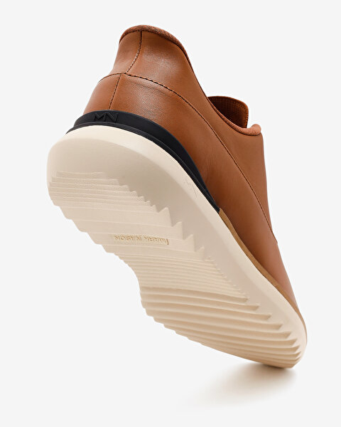 Skechers Mako - Hollins Erkek Kahverengi Günlük Ayakkabı 205314 COG-6