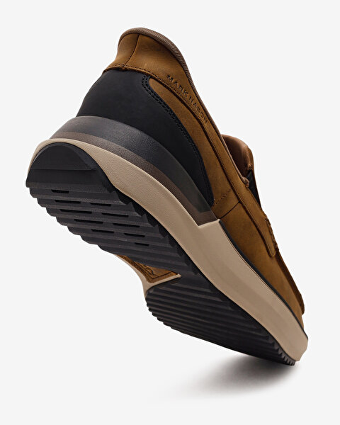 Skechers Mako 2.0 - Huxli Erkek Bej Günlük Ayakkabı 205326 DSRT-6