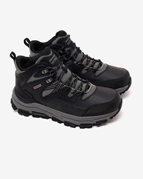 Skechers Torson-callister Erkek Siyah Outdoor Bot 205633 BLK-4