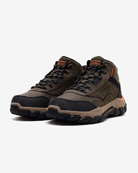 Skechers Santoro-cannon Erkek Yeşil Su Geçirmez Outdoor Bot 205642 OLV-2