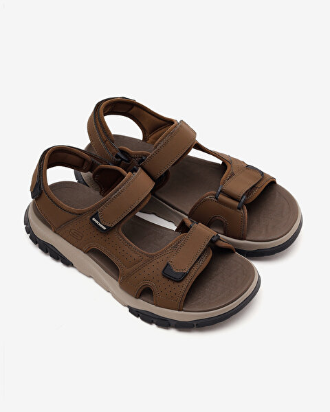 Skechers Wagner Erkek Kahverengi Sandalet 205724 BRN-4