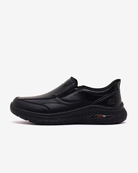 Skechers Arch Fit Crosser Erkek Siyah Günlük Ayakkabı 205869 BBK