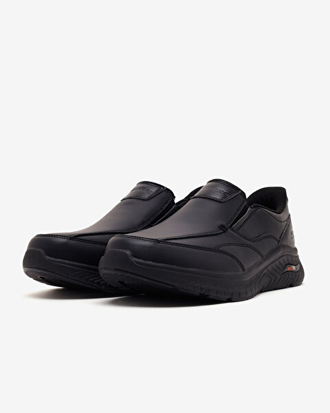 Skechers Arch Fit Crosser Erkek Siyah Günlük Ayakkabı 205869 BBK-2