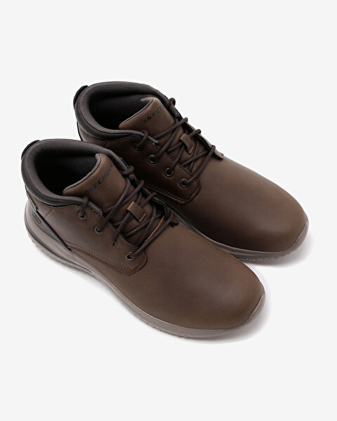Skechers Delson 3.0  -  Brandis Erkek Kahverengi Bot 210662 ACDB-5