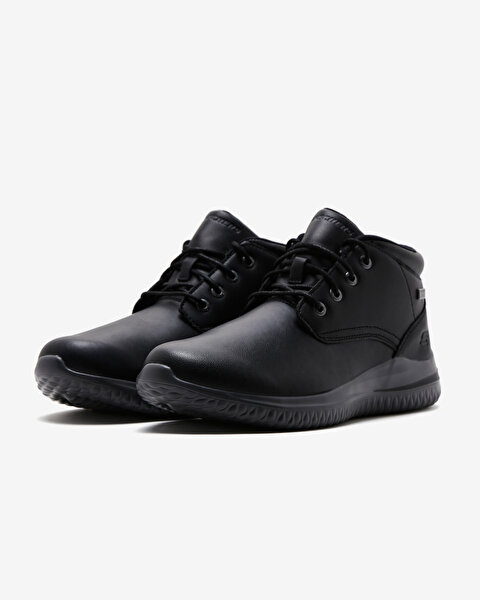 Skechers Delson 3.0  -  Brandis Erkek Siyah Bot 210662 BLK-2