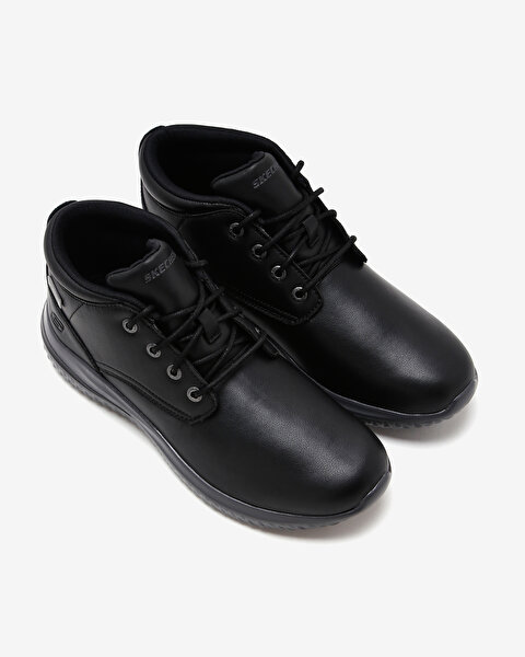 Skechers Delson 3.0  -  Brandis Erkek Siyah Bot 210662 BLK-5