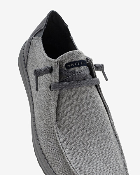 Skechers Melson  -  Nela Erkek Gri Günlük Ayakkabı 210726 GRY-6