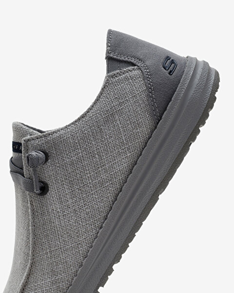 Skechers Melson  -  Nela Erkek Gri Günlük Ayakkabı 210726 GRY-8