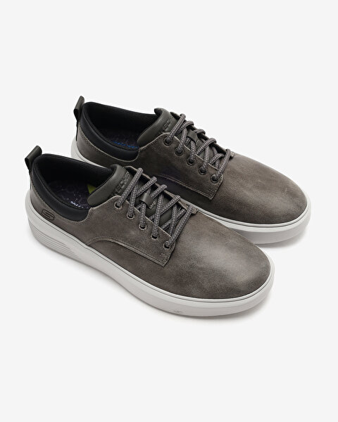 Skechers Viewson - Gordie Erkek Gri Günlük Ayakkabı 210740 CHAR-5