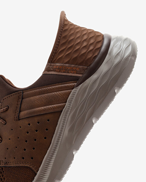 Skechers Skechers Slip-ins Rf: Garner - Newick Erkek Kahverengi Günlük Ayakkabı 210803 ACDB-6