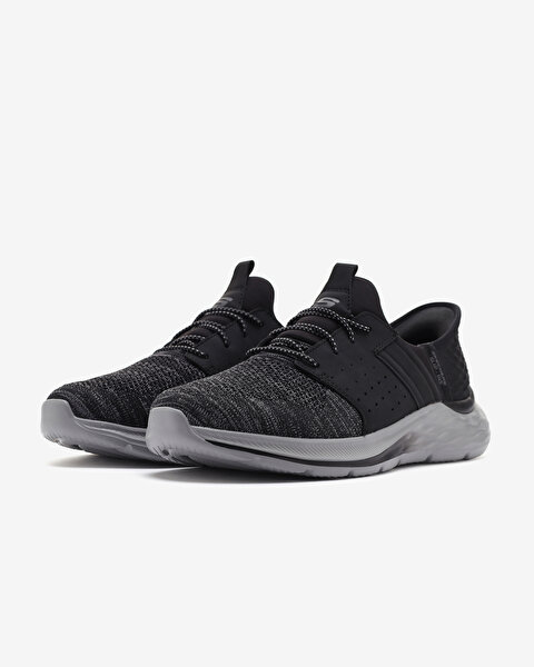 Skechers Skechers Slip-ins Rf: Garner - Newick Erkek Siyah Günlük Ayakkabı 210803 BLK-2