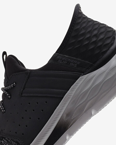 Skechers Skechers Slip-ins Rf: Garner - Newick Erkek Siyah Günlük Ayakkabı 210803 BLK-9
