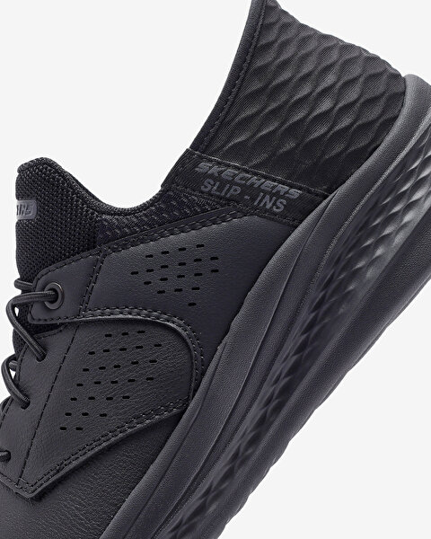 Skechers Slade - Macklin Erkek Siyah Günlük Ayakkabı 210890 BBK-6