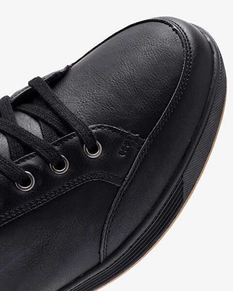 Skechers Cavell - Sparkman Erkek Siyah Günlük Ayakkabı 210944 BLK-6