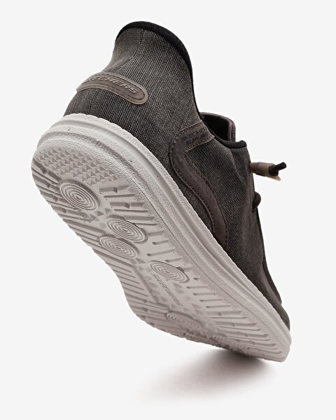 Skechers Melson - Coronado Erkek Siyah Günlük Ayakkabı 210959 BKGY-6