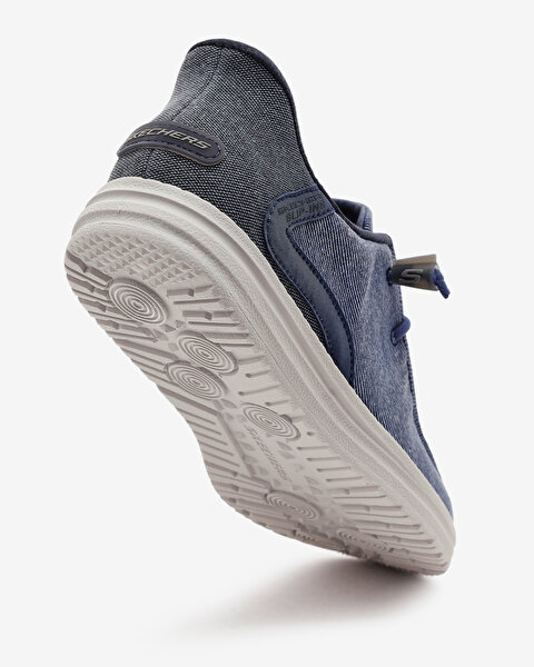 Skechers Melson - Coronado Erkek Mavi Günlük Ayakkabı 210959 DEN-6