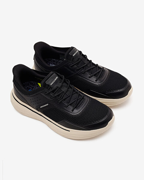Skechers Nevarro Erkek Siyah Günlük Ayakkabı 211334 BLK-5