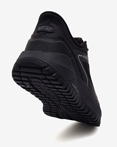 Skechers Badger Erkek Siyah Su Geçirmez Günlük Ayakkabı 211367 BBK-6