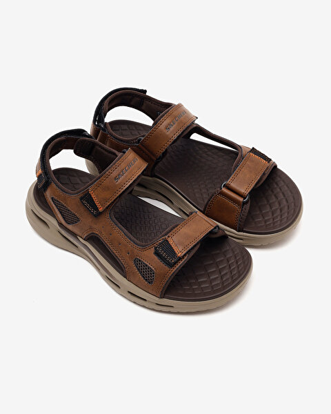 Skechers Orvan Sd Erkek Kahverengi Sandalet 211371 BRN-4