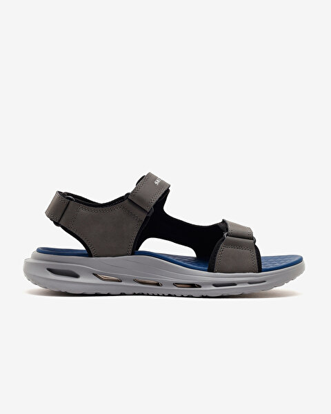 Skechers Orvan Sd Erkek Gri Sandalet 211371 CHAR-1