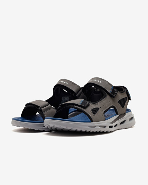 Skechers Orvan Sd Erkek Gri Sandalet 211371 CHAR-2