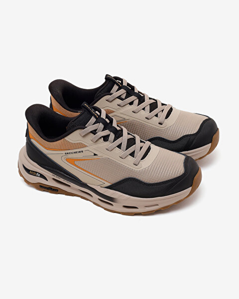 Skechers Arch Fit Orvan Ultra Erkek Bej Sneakers 211403 TPBK-5