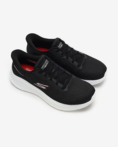 Skechers Go Walk Now - Payton Erkek Siyah Yürüyüş Ayakkabısı 216375 BKW-5