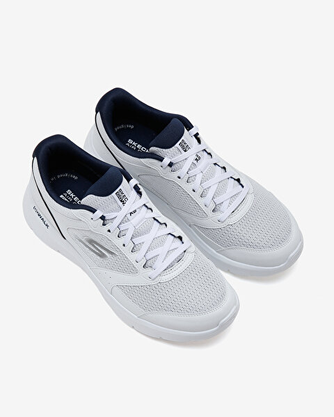 Skechers Go Walk Flex Erkek Beyaz Yürüyüş Ayakkabısı 216480 WNV-5