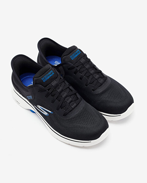 Skechers Go Walk 7 - Valin Erkek Siyah Yürüyüş Ayakkabısı 216550 BKBL-5