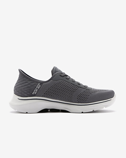 Skechers Go Walk 7  -  Free Hand 2 Erkek Gri Yürüyüş Ayakkabısı 216648 CCBK-1