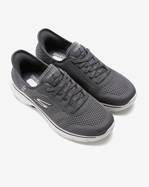 Skechers Go Walk 7  -  Free Hand 2 Erkek Gri Yürüyüş Ayakkabısı 216648 CCBK-5
